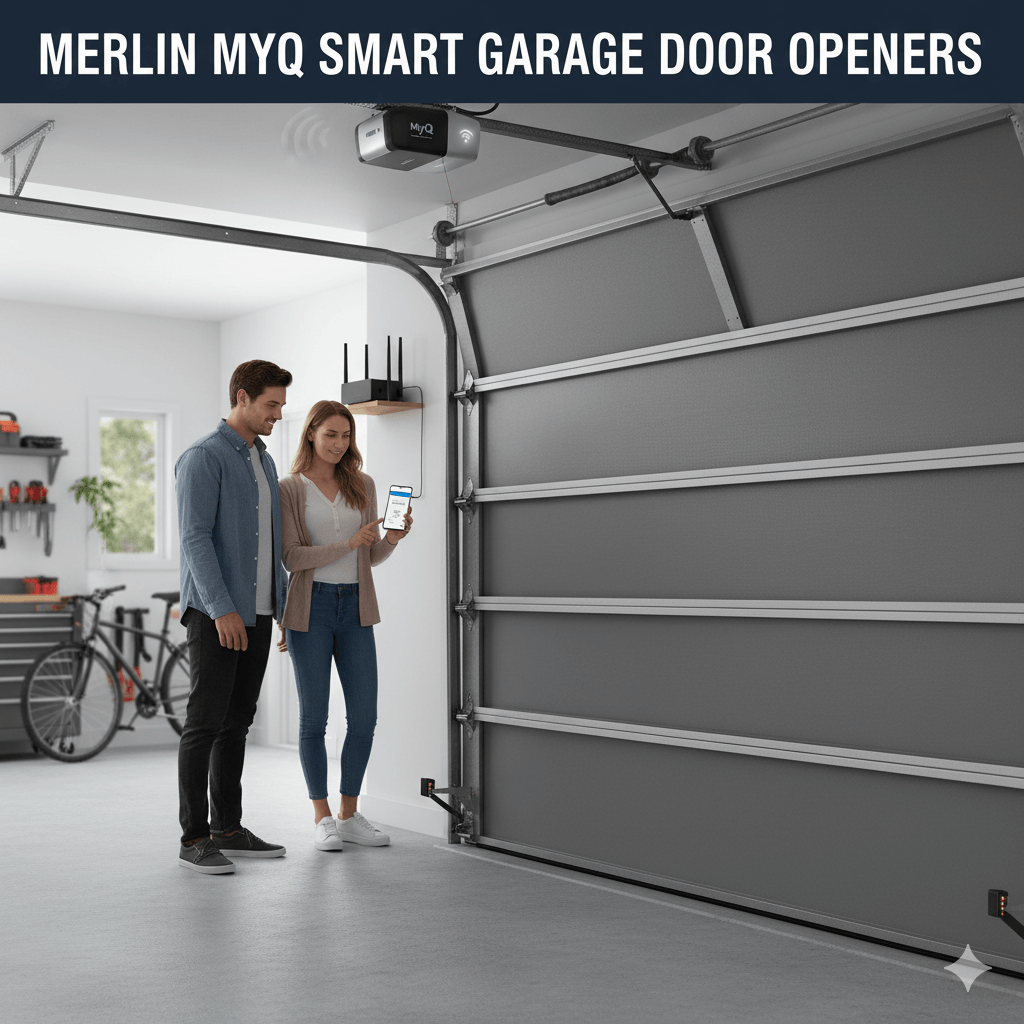 Merlin MyQ Smart Garage Door Openers Auckland Home Integration Guide