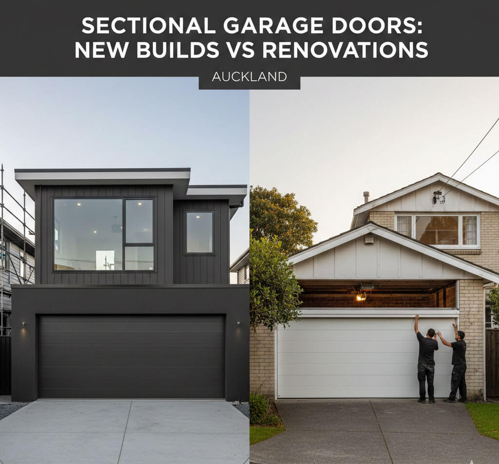 Sectional garage doors Auckland